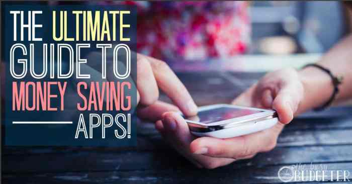 Money saving apps